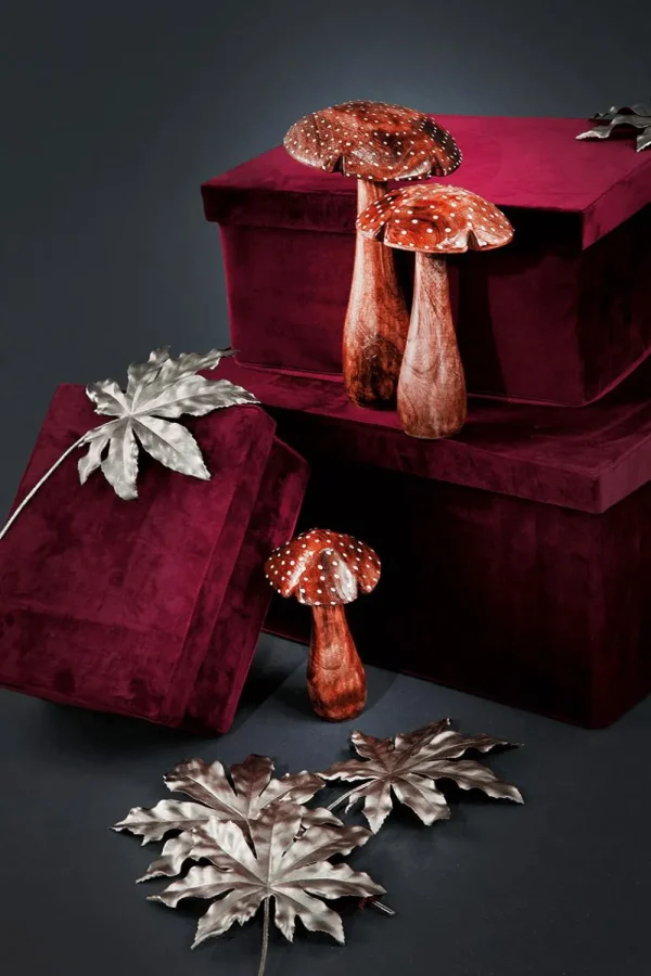Streudeko | Herbstdeko^DecoWoerner Ahornblätter , Pack à 10 Stück gold