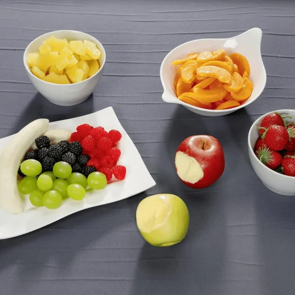 Obst & Früchte^DecoWoerner Angebissener er Apfel-Lebensmittel-Attrappe 7,5 Cm Ø grün