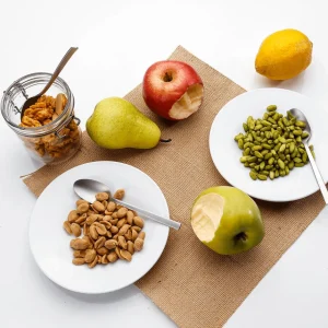 Obst & Früchte^DecoWoerner Angebissener er Apfel-Lebensmittel-Attrappe 7,5 Cm Ø grün