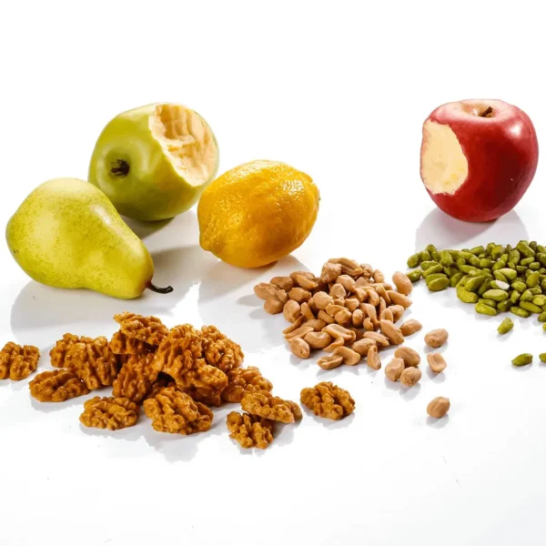 Obst & Früchte^DecoWoerner Angebissener er Apfel-Lebensmittel-Attrappe 7,5 Cm Ø grün