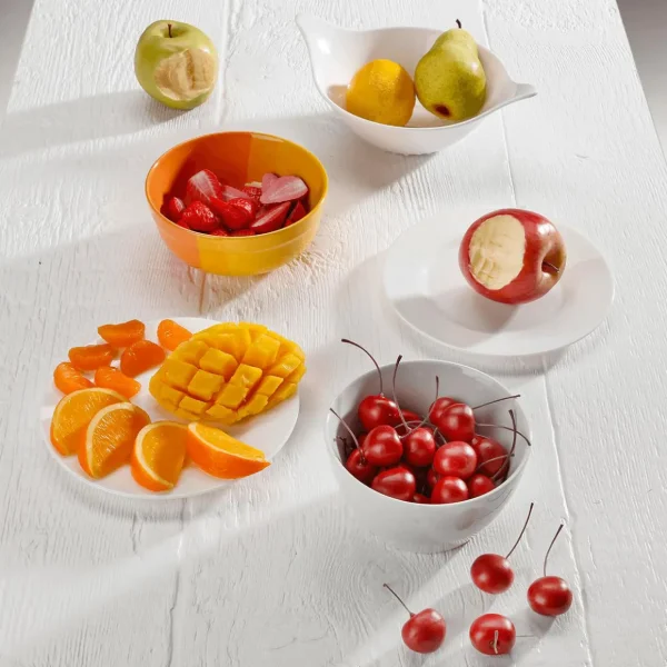 Obst & Früchte^DecoWoerner Angebissener er Apfel-Lebensmittel-Attrappe 7,5 Cm Ø grün