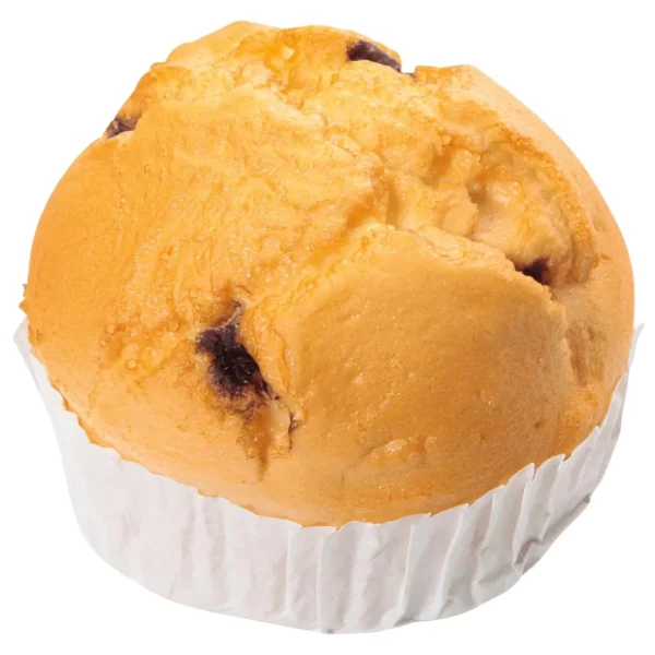 Brot & Kuchen^DecoWoerner Blaubeer Muffin Lebensmittel-Attrappe 6 Cm Ø braun