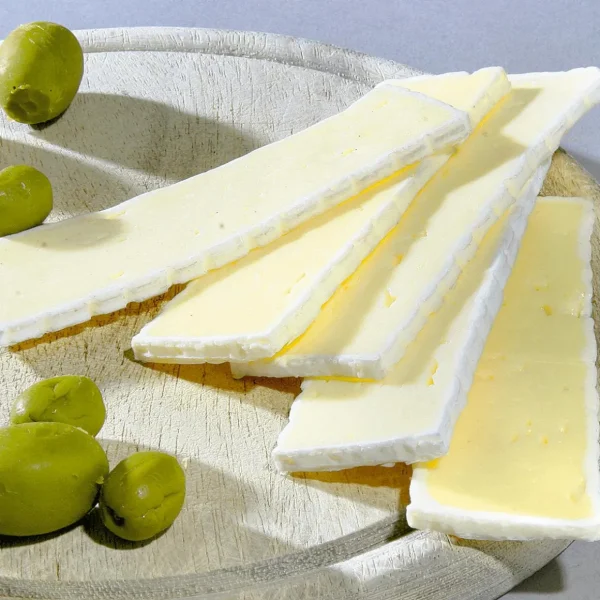 Käse & Eier^DecoWoerner Camembert Käsescheibe Lebensmittel-Attrappe weiß