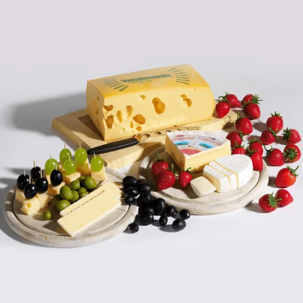 Käse & Eier^DecoWoerner Camembert Käsescheibe Lebensmittel-Attrappe weiß