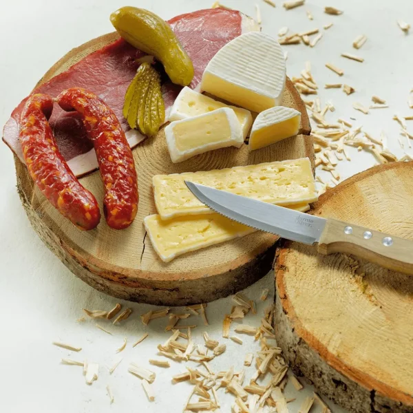Käse & Eier^DecoWoerner Camembert Käsescheibe Lebensmittel-Attrappe weiß