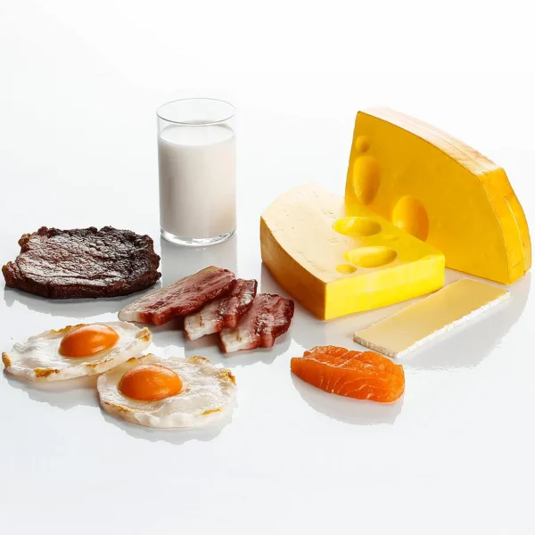 Käse & Eier^DecoWoerner Camembert Käsescheibe Lebensmittel-Attrappe weiß