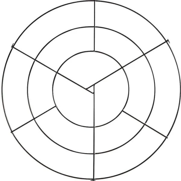 Dekorationshilfen & Werkzeug^DecoWoerner Deckengitter-Ring 70 Cm Ø schwarz