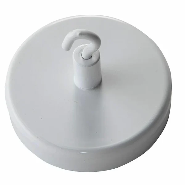 Dekorationshilfen & Werkzeug^DecoWoerner Deckenmagnet 6,3 Cm Ø, 35 Kg weiß