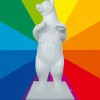 Winterdeko^DecoWoerner Deko Eisbär Wunschfarbe, 200 Cm Hoch