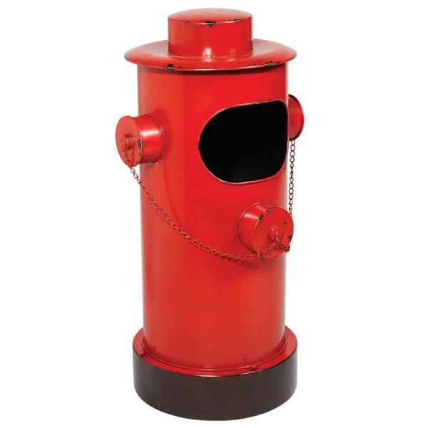 Themen-Deko | Xxl Weihnachtsdeko^DecoWoerner Deko Hydrant Attrappe , 78 Cm Hoch rot