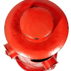 Themen-Deko | Xxl Weihnachtsdeko^DecoWoerner Deko Hydrant Attrappe , 78 Cm Hoch rot