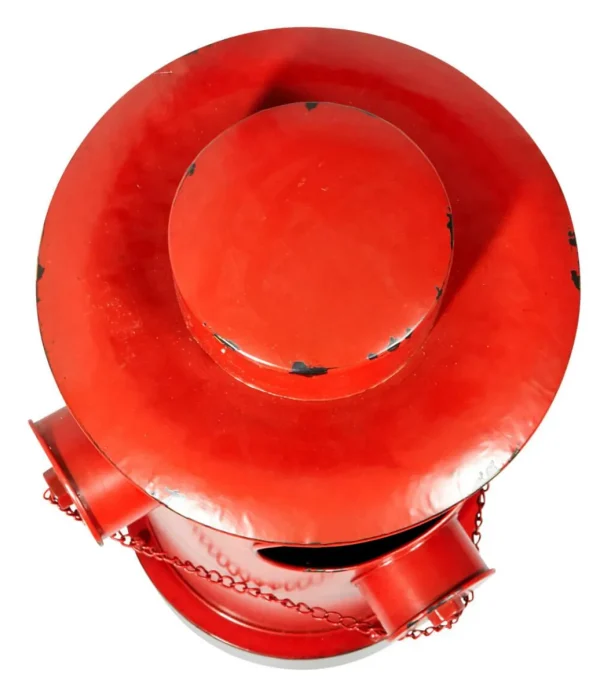Themen-Deko | Xxl Weihnachtsdeko^DecoWoerner Deko Hydrant Attrappe , 78 Cm Hoch rot