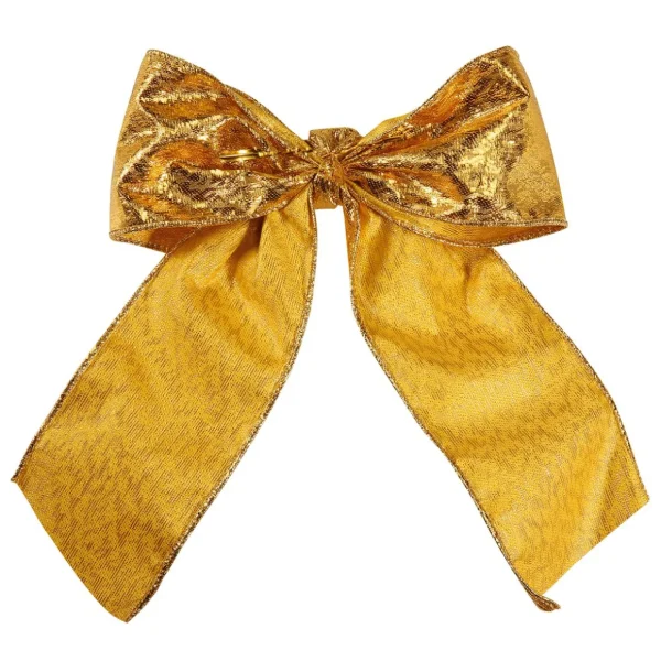 Weihnachtsfiguren | Künstliche Weihnachtsbäume^DecoWoerner Deko Schleife 20 Cm Breit, 10 Stück gold