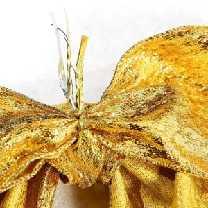 Weihnachtsfiguren | Künstliche Weihnachtsbäume^DecoWoerner Deko Schleife 20 Cm Breit, 10 Stück gold