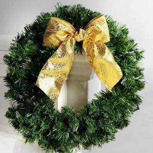 Weihnachtsfiguren | Künstliche Weihnachtsbäume^DecoWoerner Deko Schleife 20 Cm Breit, 10 Stück gold
