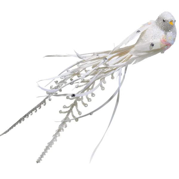Dekotiere | Themen-Deko^DecoWoerner Deko Vogel 38 Cm weiß