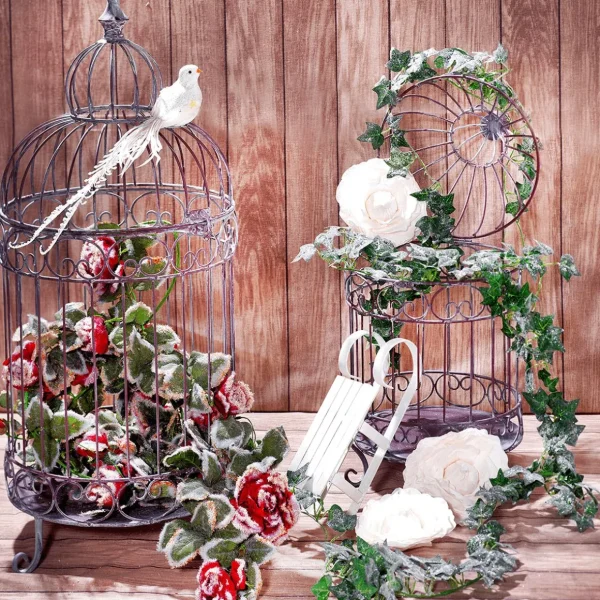 Dekotiere | Themen-Deko^DecoWoerner Deko Vogel 38 Cm weiß