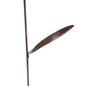 Sommerdeko | Frühlingsdeko^DecoWoerner Deko-Blumenstecker Aus Metall 50 Cm braun