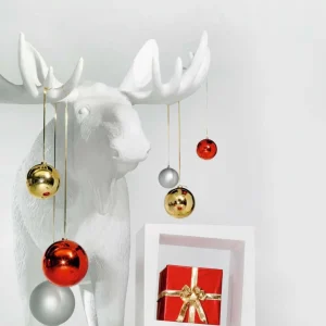 Dekotiere | Xxl Weihnachtsdeko^DecoWoerner Deko-Elch 210 Cm Hoch, weiß