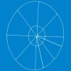 Dekorationshilfen & Werkzeug^DecoWoerner Dekogitter Riesenrad 170 Cm weiß