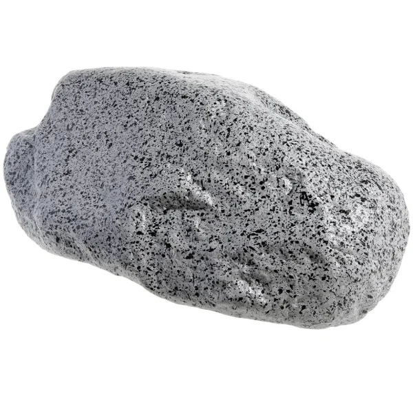 Streudeko^DecoWoerner Deko-Kieselstein, 40 X 25 Cm Grau