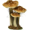 Herbstdeko^DecoWoerner Deko-Pilz 26 Cm gelb