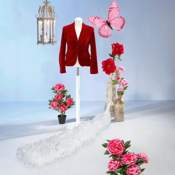 Frühlingsdeko^DecoWoerner Deko-Schmetterling Pink, 50 Cm rosa