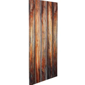 Stoffe^DecoWoerner Dekostoff “Bretter“ 150 Cm Breit, braun