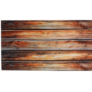 Stoffe^DecoWoerner Dekostoff “Bretter“ 150 Cm Breit, braun