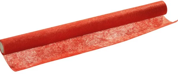 Stoffe^DecoWoerner Dekovlies-Rolle , 73 Cm Breit rot