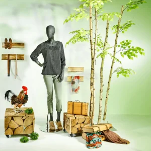 Naturdeko | Herbstdeko^DecoWoerner Eichen Schwartenbrett 50 X 12-15cm, 2 Stück braun