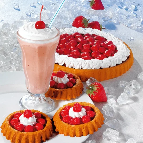Obst & Früchte^DecoWoerner Erdbeeren Lebensmittel-Attrappen, 12 Stück rot