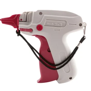 Preisauszeichnung^DecoWoerner Etikettierpistole Banok 503 X, Feine Nadel braun