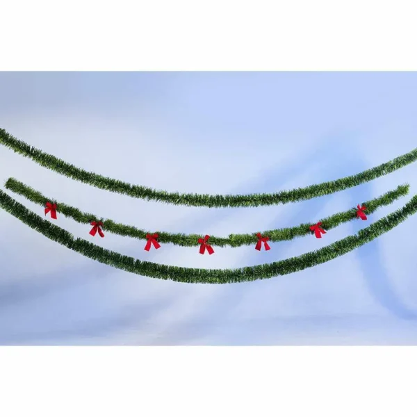 Weihnachtsgirlanden^DecoWoerner Festgirlande 20 M, 8 Cm Ø grün