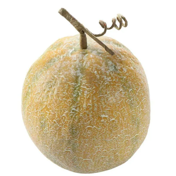 Obst & Früchte^DecoWoerner Galia Melone Lebensmittel-Attrappe 16 Cm Ø gelb