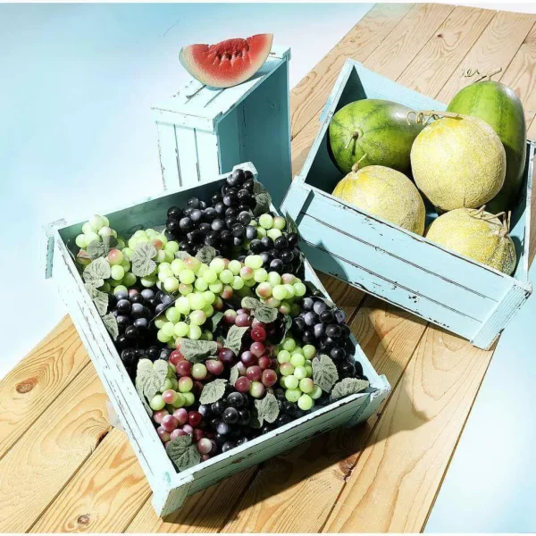 Obst & Früchte^DecoWoerner Galia Melone Lebensmittel-Attrappe 16 Cm Ø gelb