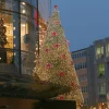 Gigantbäume^DecoWoerner Gigant Baum Mit LED Warm, Außen, 1070 Cm grün