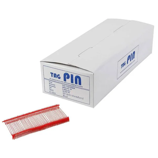Preisauszeichnung^DecoWoerner Heftfäden Standard 25 Mm Lang, rot