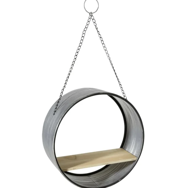 Dekorationshilfen & Werkzeug^DecoWoerner Hängeregal Metall 35 Cm Ø silber