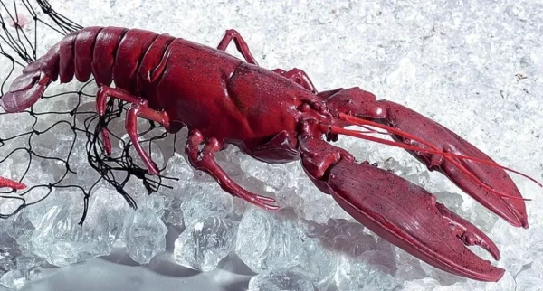 Fisch & Meeresfrüchte^DecoWoerner Hummer Lebensmittel-Attrappe 50 Cm rot