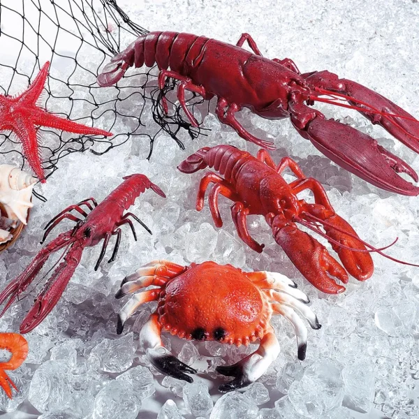 Fisch & Meeresfrüchte^DecoWoerner Hummer Lebensmittel-Attrappe 50 Cm rot