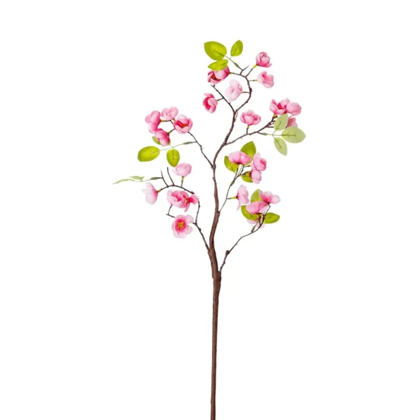 Äste & Zweige^DecoWoerner Kirschblüten-Kunstzweig, Pack à 2 Stück rosa