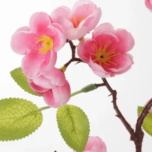 Äste & Zweige^DecoWoerner Kirschblüten-Kunstzweig, Pack à 2 Stück rosa