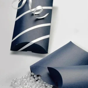 Geschenkboxen^DecoWoerner Kissenschachtel 17 Cm Lang, 10 Stück, blau