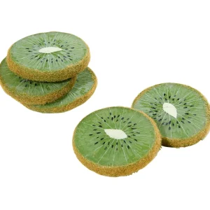 Obst & Früchte^DecoWoerner Kiwi Scheiben Lebensmittel-Attrappe, 5 Stück grün