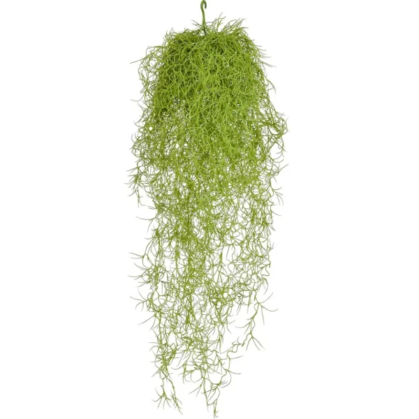 Hängepflanzen | Schwer Entflammbare Kunstpflanzen^DecoWoerner Künstliche Asparagus Schwer Entflammbar B1, 75 Cm grün