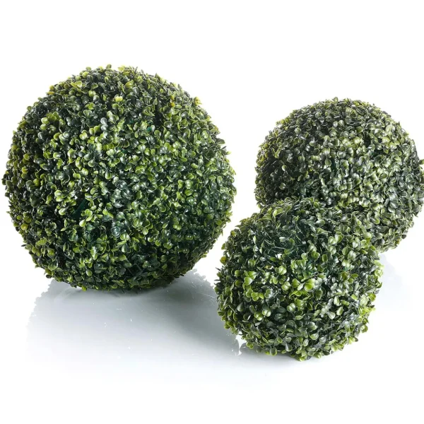 Kunstrasen & -Moos^DecoWoerner Künstliche Buchs-Kugel, 26 Cm Ø grün