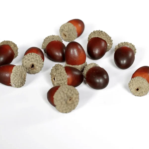 Streudeko | Obst & Früchte^DecoWoerner Künstliche Streu-Eicheln 3 Cm braun
