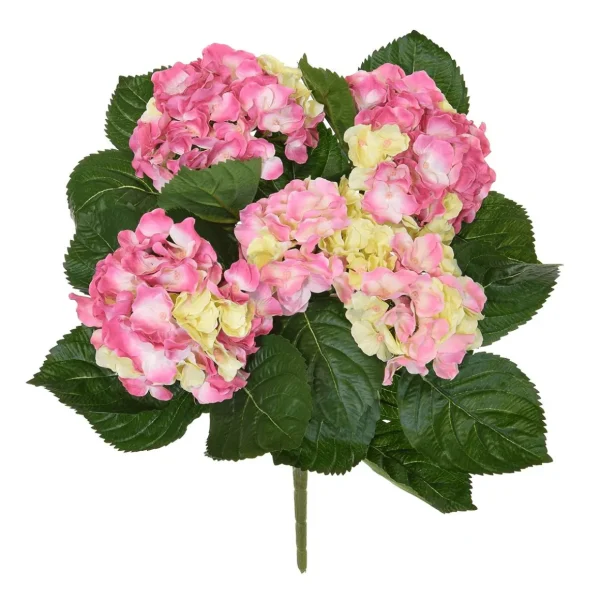 Kunstblumen | Blumensträuße & Blumenkränze^DecoWoerner Künstlichen Hortensienstrauß , B1, 45 Cm rosa