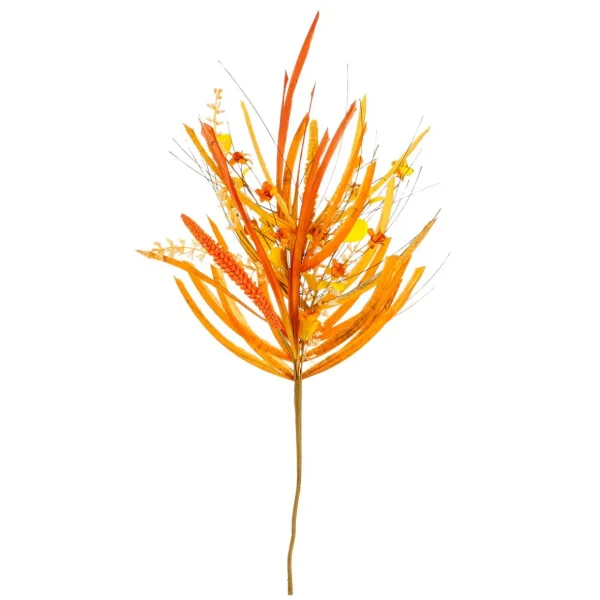 Herbstdeko | Äste & Zweige^DecoWoerner Künstlicher Herbstdeko-Zweig "Herbst-Mix" 2 Stück 55 Cm orange